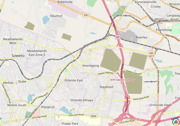 Map location of Noordgesig